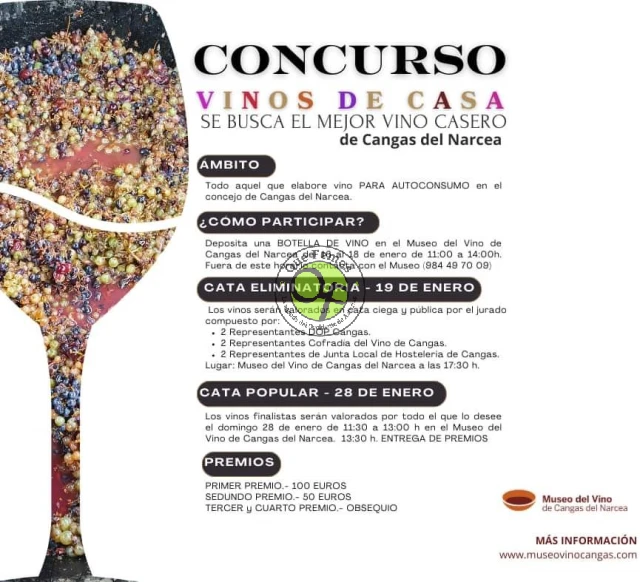 Concurso de Vinos de Casa 2024 en Cangas del Narcea