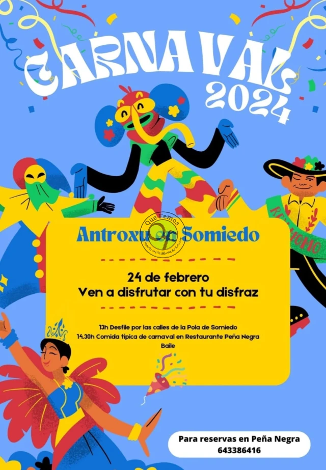 Carnaval 2024 en Somiedo