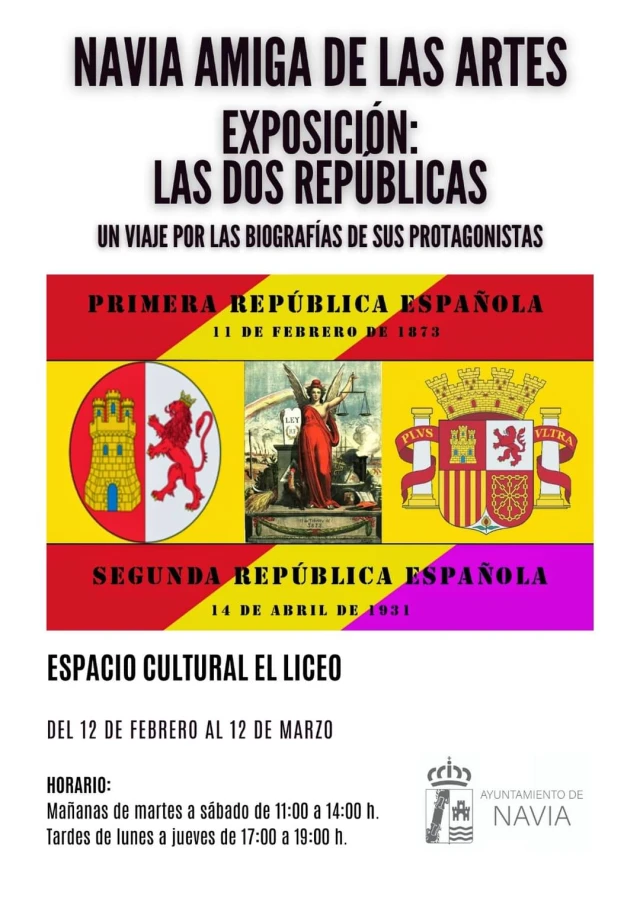 Exposición sobre las dos Repúblicas de España en Navia