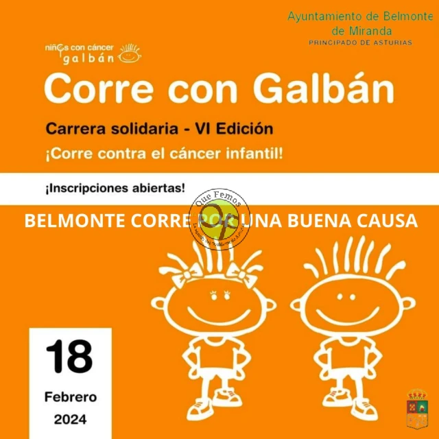 Carrera Galbán 2024 en Belmonte de Miranda