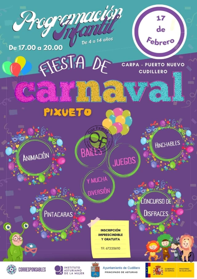 Fiesta de Carnaval Pixueto