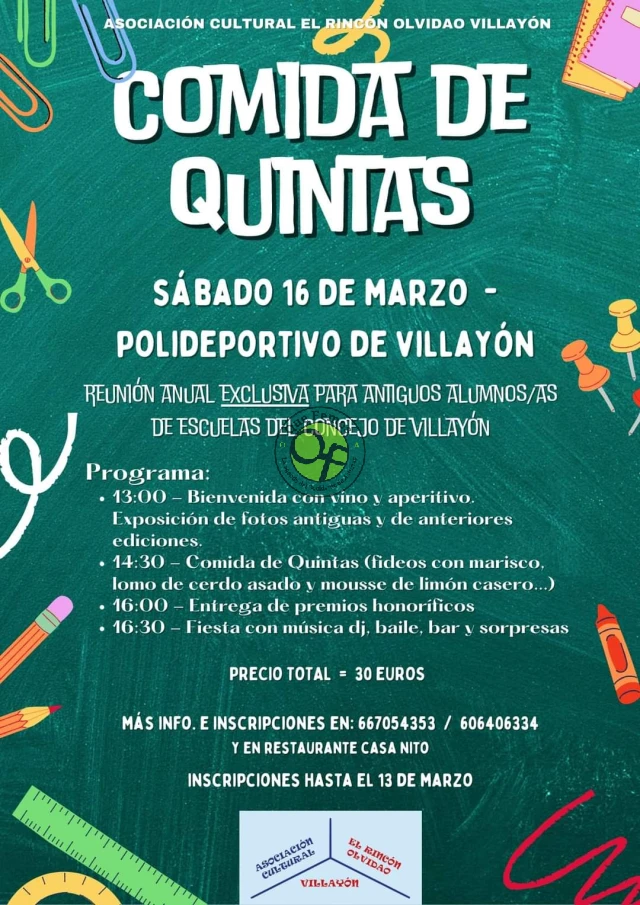 Comida de Quintas 2024 en Villayón