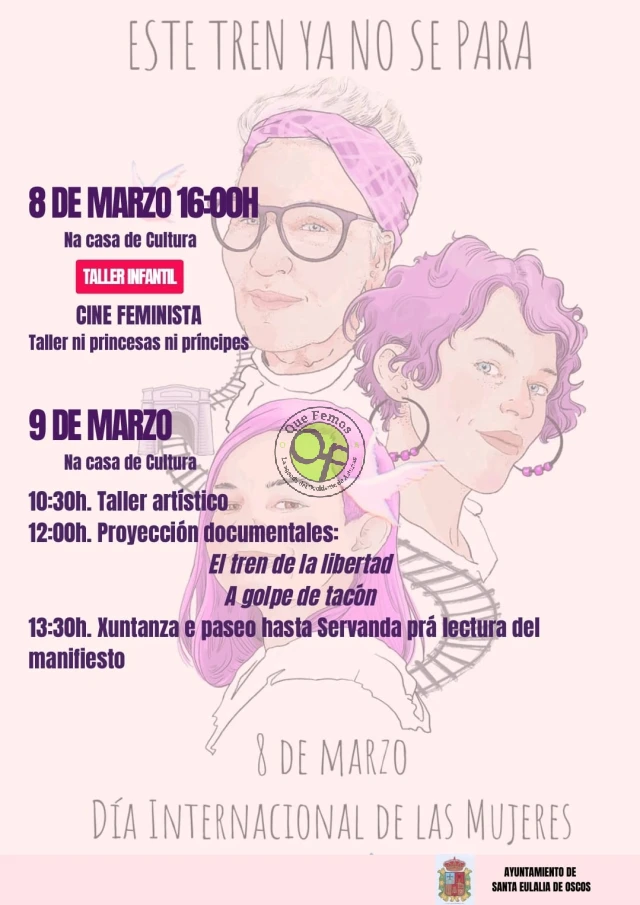 El Día Internacional de la Mujer 2024, se celebra también en Santalla de Oscos