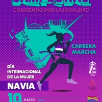 Carrera-marcha Campeonas, corriendo por la igualdad en Navia