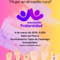 III Jornada de la Mujer en el Mundo Rural en Tapia