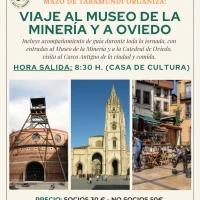 Taramundi visita el Museo de la Minería y Oviedo