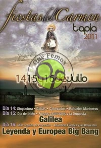 Fiestas del Carmen en Tapia 2011