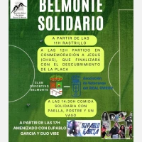 Belmonte mostrará su cara más solidaria el próximo sábado