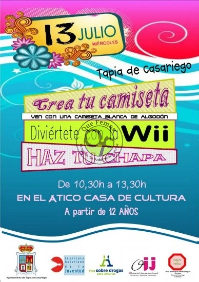 Actividades infantiles en Tapia