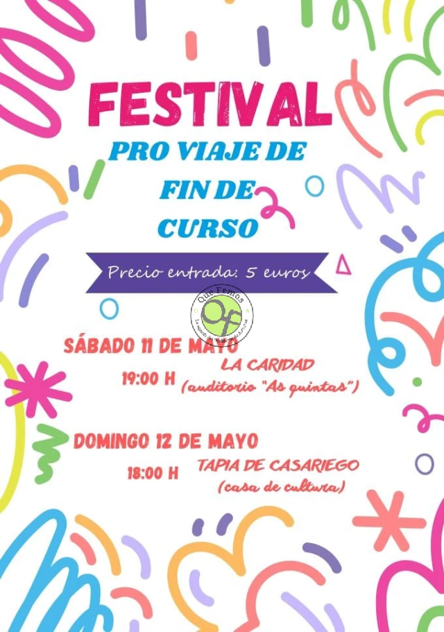 Festival Pro Viaje Fin de Curso del alumnado del IES Marqués de Casariego