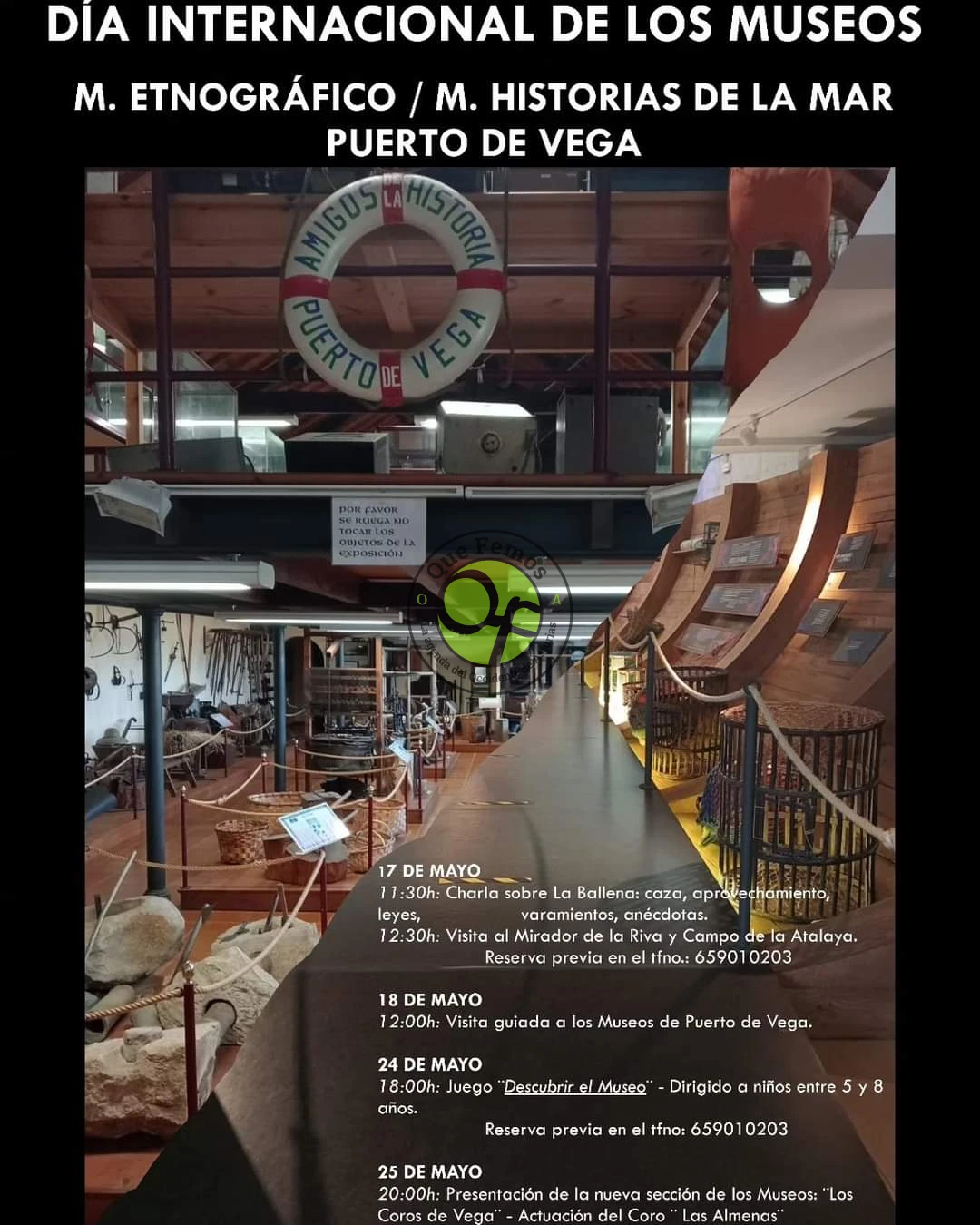 Actividades en los Museos de Puerto de Vega para celebrar su Día Inter