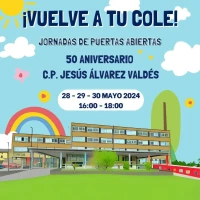 El Colegio Público Jesús Álvarez Valdés celebra su 50 aniversario