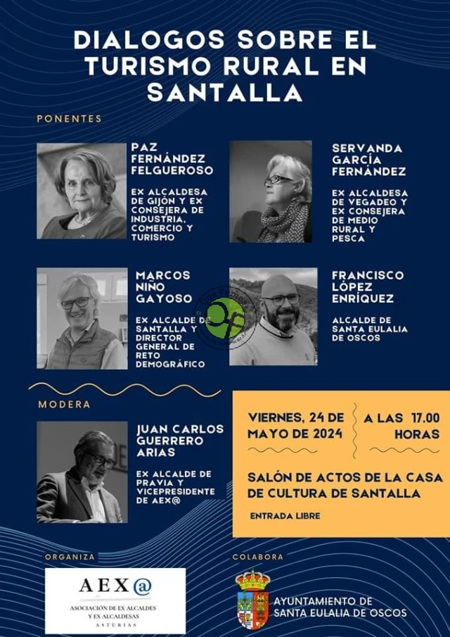 AEX@ organiza el encuentro Diálogos sobre Turismo Rural en Santalla