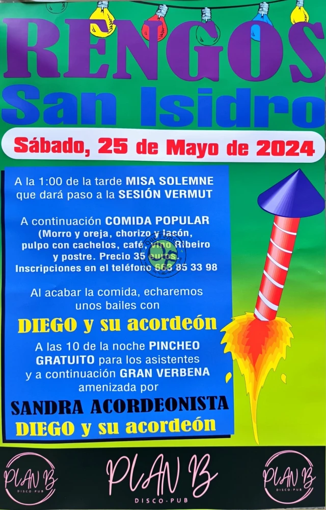 Fiesta de San Isidro 2024 en Rengos
