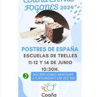 Coaña Entre Fogones llega a Trelles con los Postres de España