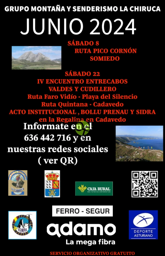 Grupo de Montaña La Chiruca: ruta al Pico Cornón en Somiedo