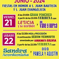 Fiestas de San Juan Bautista y San Juan Evangelista 2024 en Silvón