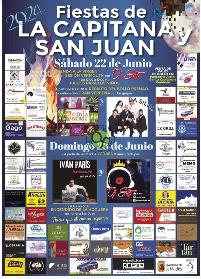 Fiestas de San Juan y La Capitana 2024