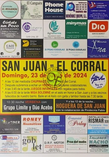 Fiesta de San Juan 2024 en El Corral