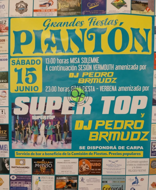 Fiestas de Piantón 2024