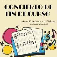 Concierto de Fin de Curso de la Escuela Municipal de Música de Tapia