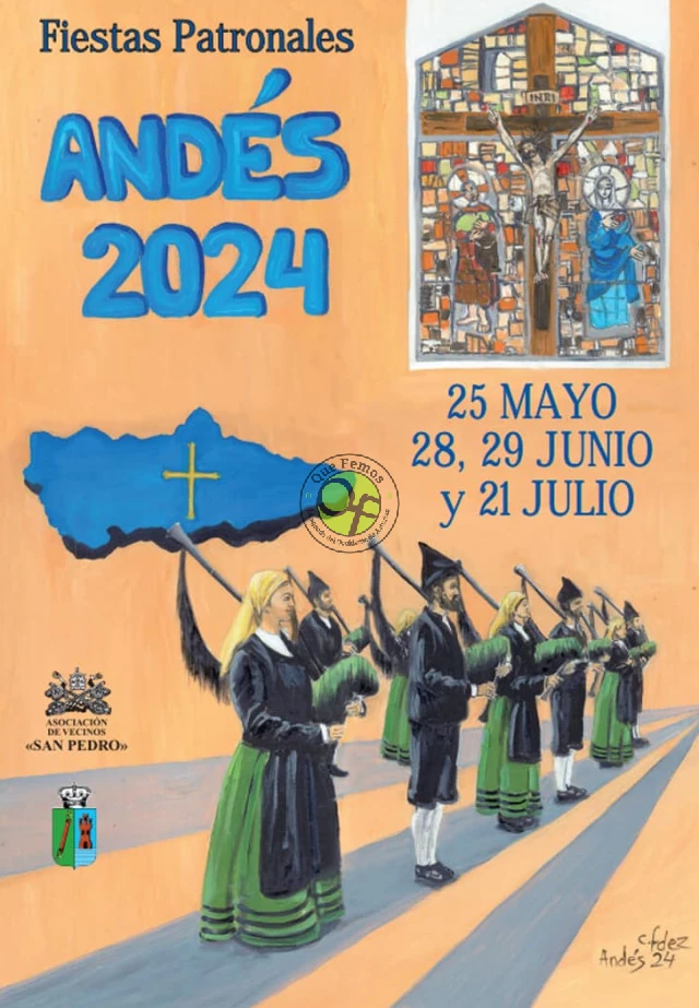 Fiestas de San Antonio en Andés 2024