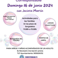 Jacinta Martín llevará la diversión infantil a Santalla de Oscos