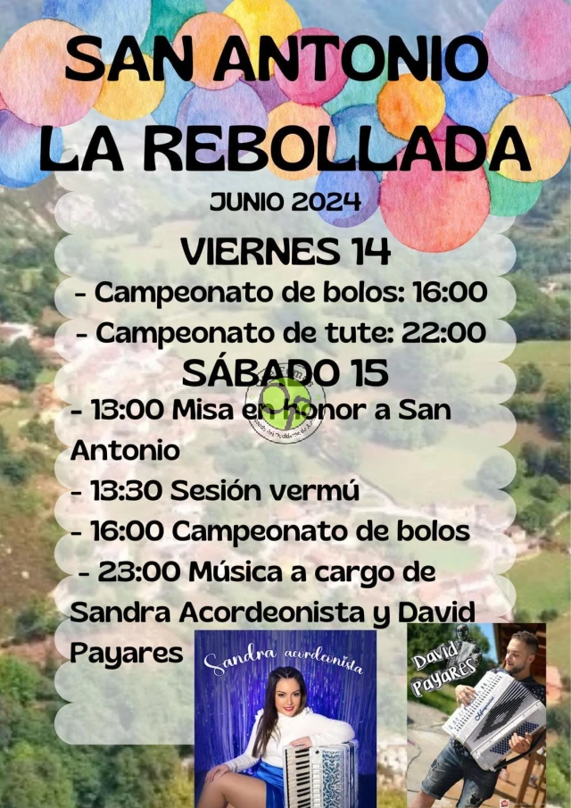 Fiestas de San Antonio en La Rebollada 2024