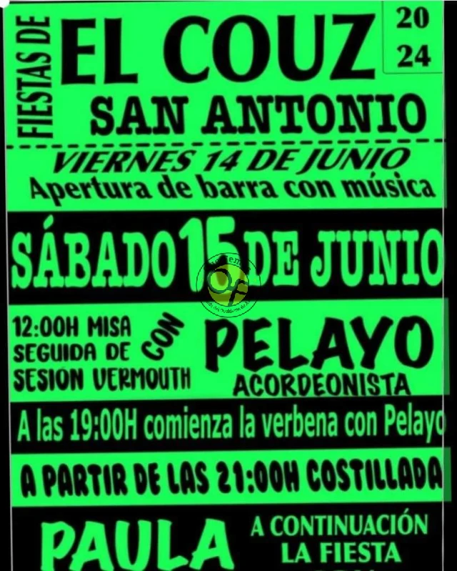 Fiestas de San Antonio 2024 en El Couz