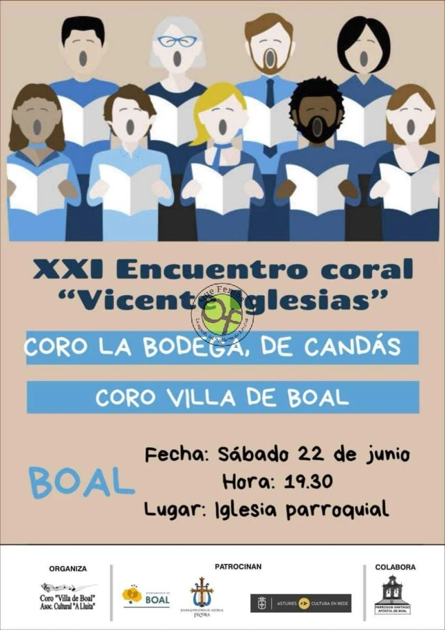  Encuentro Coral Vicente Iglesias en Boal 2024