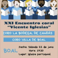  Encuentro Coral Vicente Iglesias en Boal 2024