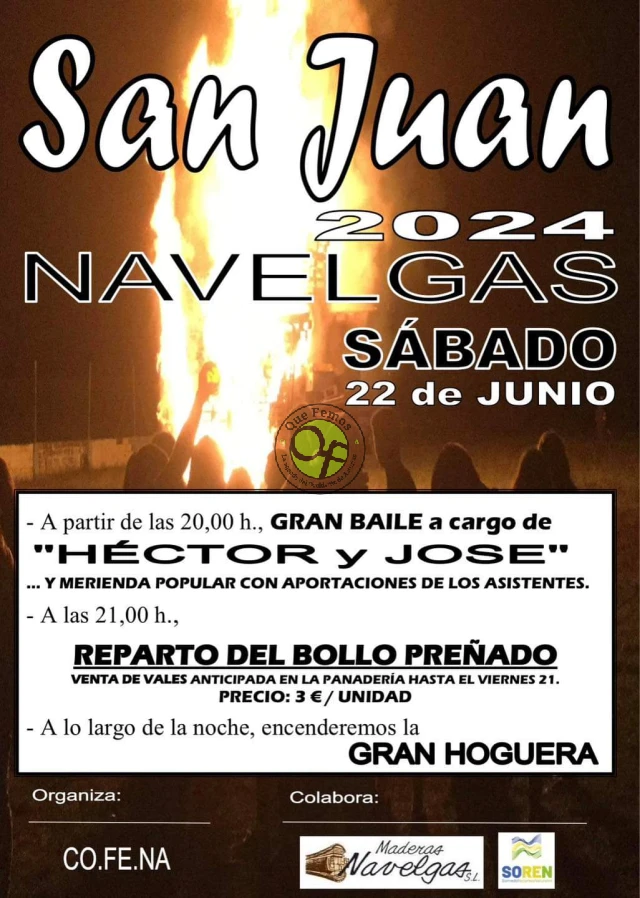 Noche de San Juan 2024 en Navelgas