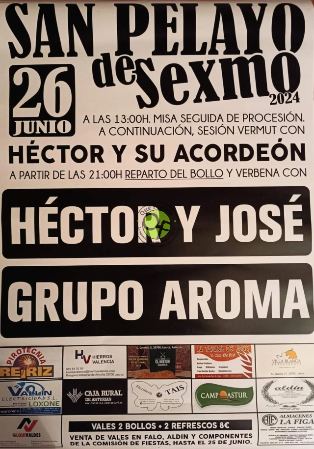 Fiesta de San Pelayo de Sexmo 2024