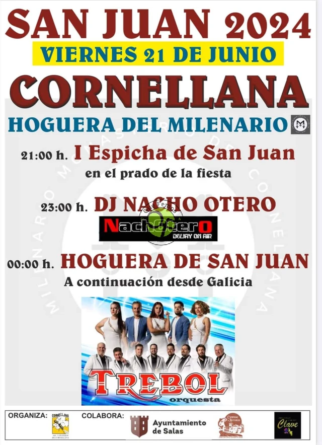 Fiesta de San Juan en Cornellana 2024