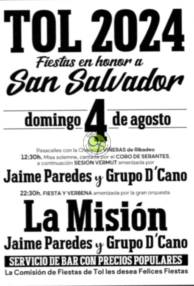 Fiesta de San Salvador 2024 en Tol