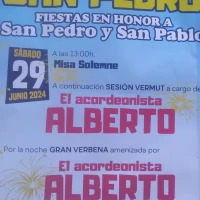 Fiesta de San Pedro 2024 en Villar de San Pedro
