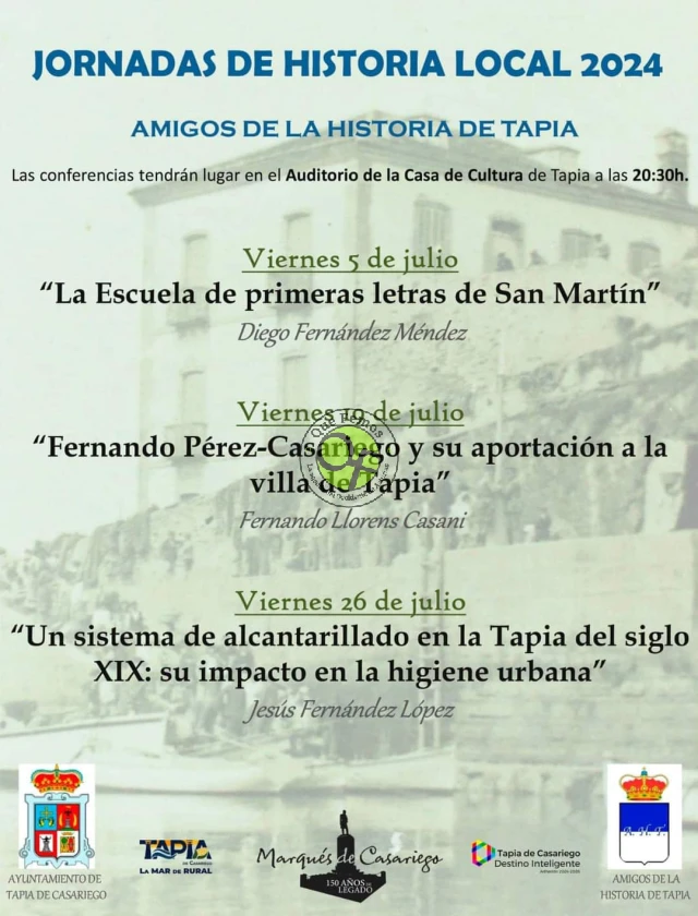 Jornadas de Historia Local 2024 en Tapia de Casariego