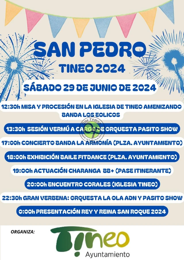 Fiestas de San Pedro en Tineo 2024