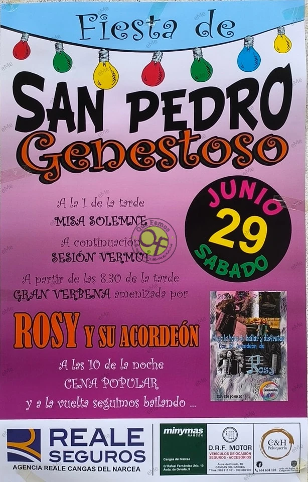 Fiesta de San Pedro 2024 en Genestoso
