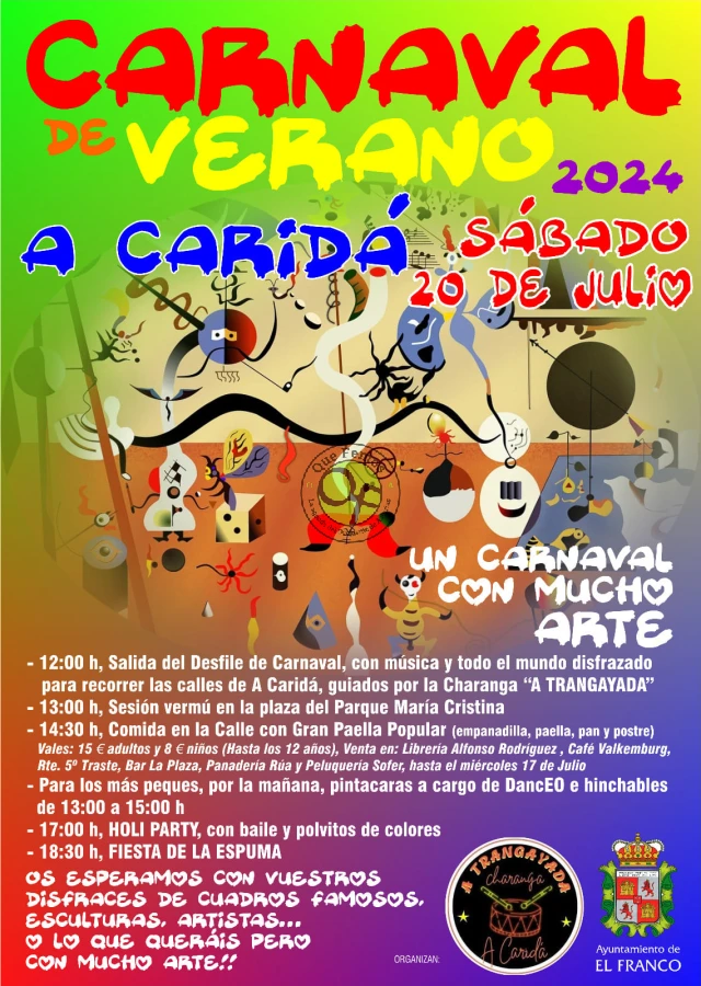 Carnaval de Verano 2024 en A Caridá