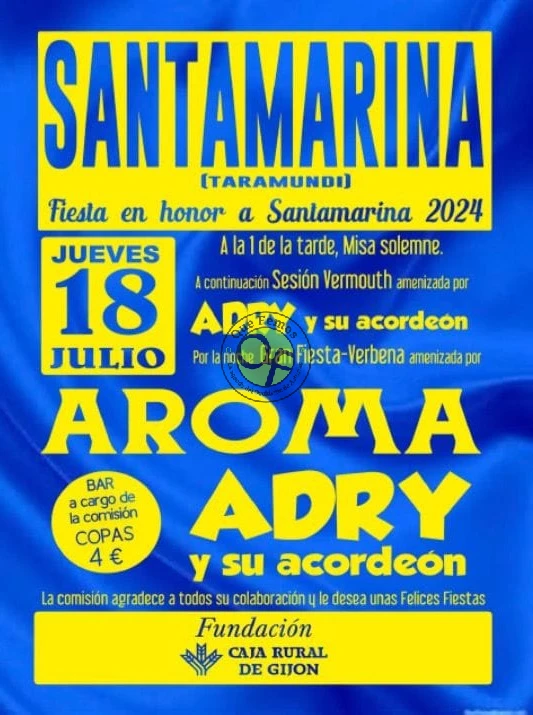 Fiesta de Santamarina 2024 en Santamarina
