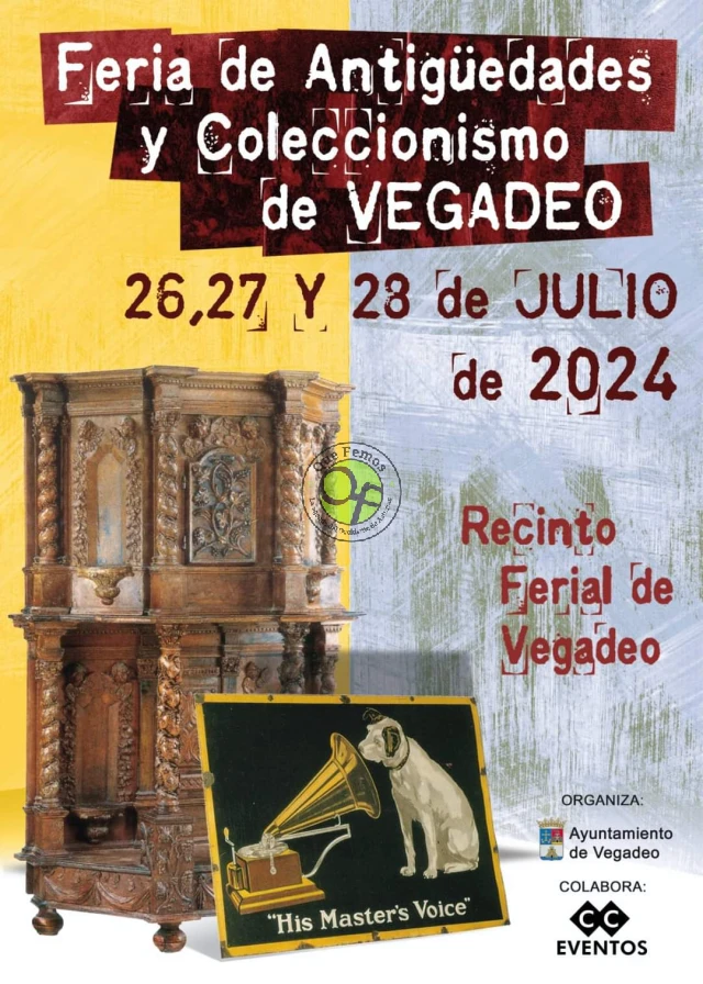 Feria de Antigüedades y Coleccionismo 2024 en Vegadeo