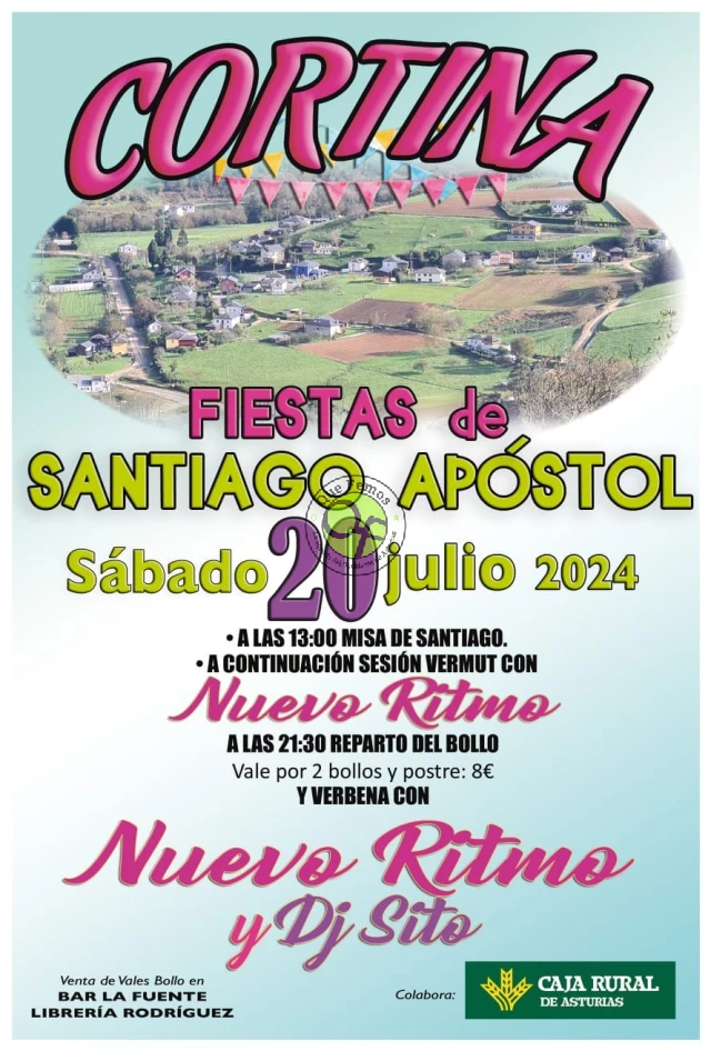Fiestas de Santiago en Cortina 2024