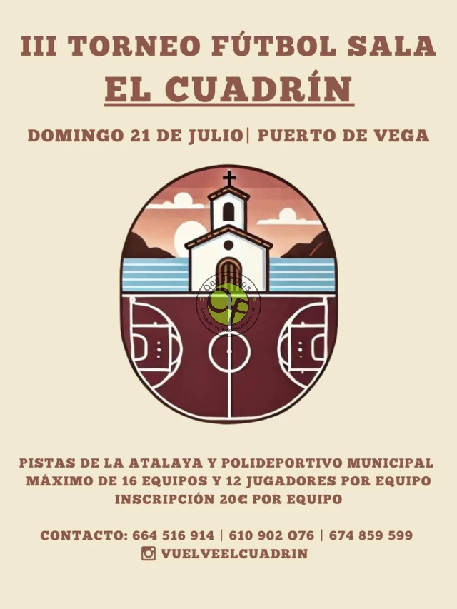  III Torneo de Fútbol Sala El Cuadrín 2024 en Puerto de Vega