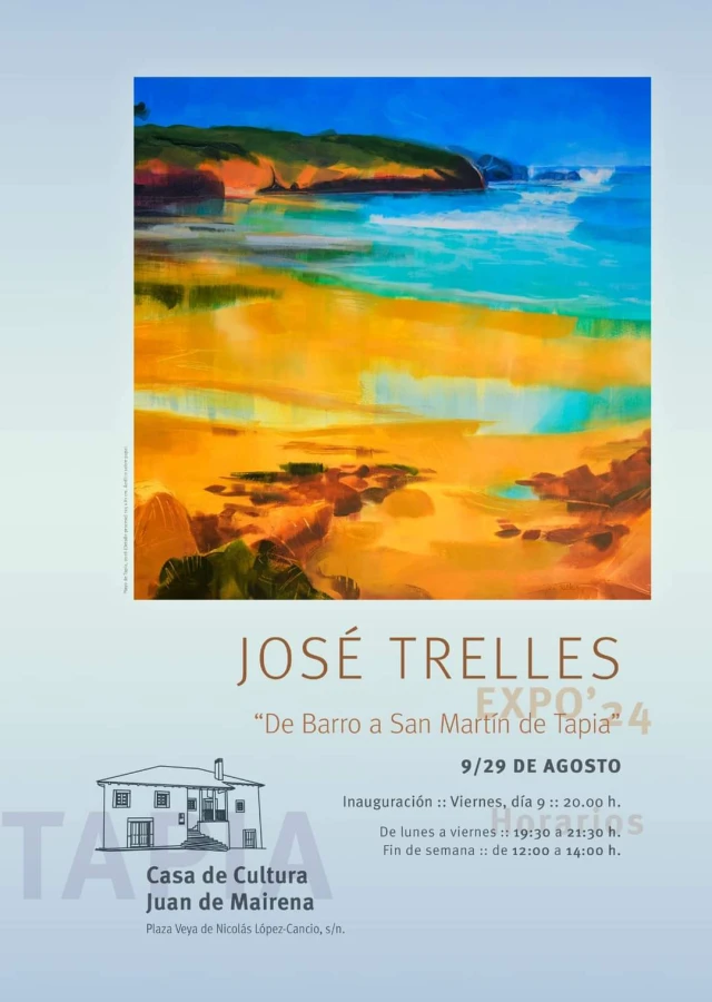 Exposición de José Trelles en Tapia de Casariego