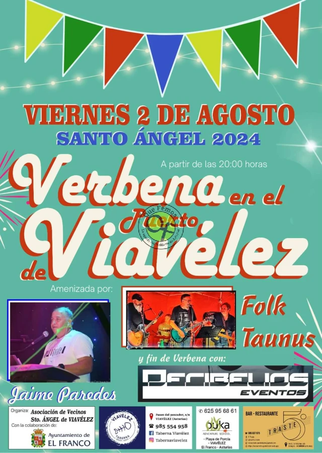 Fiestas de Santo Ángel 2024 en Viavélez