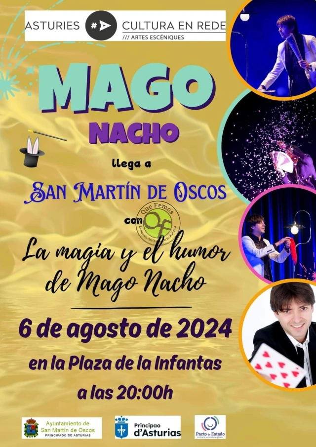 El Mago Nacho visita San Martín de Oscos