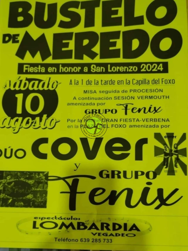 Fiesta de San Lorenzo 2024 en Bustelo de Meredo