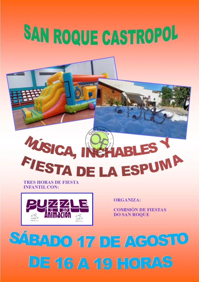 Fiesta Infantil por San Roque 2024 en Castropol