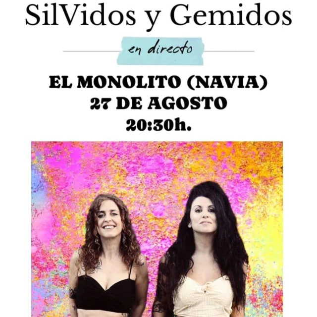 Concierto de SilVidos y Gemidos en El Monolito de Navia